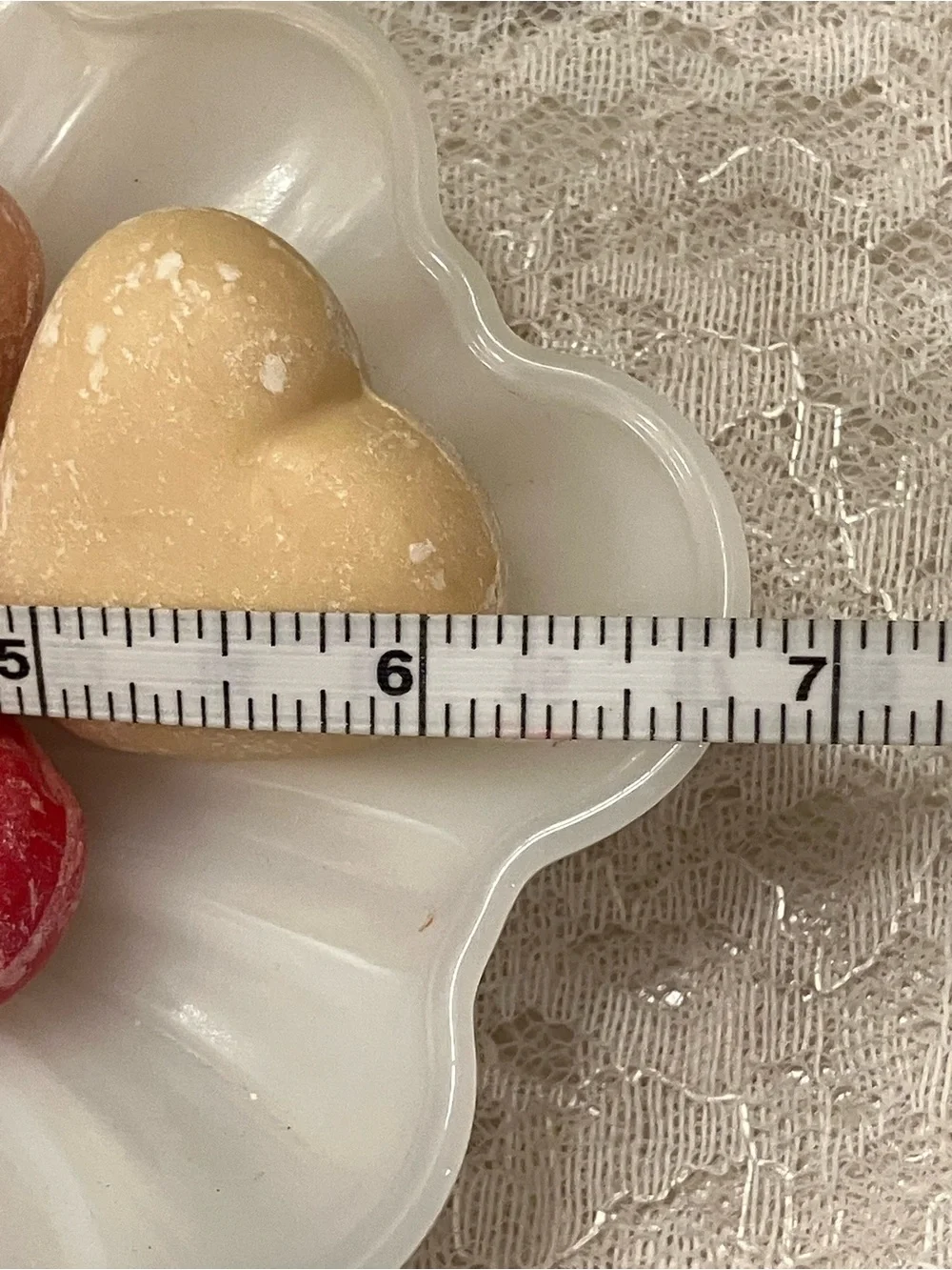 AVON SIGNED MILK GLASS TRINKET OR SOAP DISH